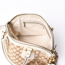 画像をギャラリービューアに読み込む, 極美品 GUCCI グッチ Hand Bag ハンドバッグ shoulder Bag ショルダーバッグ 282299 GGキャンバス ブラウン 中古 4a002063