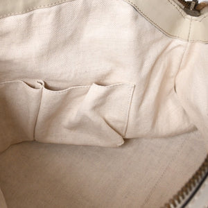 極美品 GUCCI グッチ Hand Bag ハンドバッグ shoulder Bag ショルダーバッグ 282299 GGキャンバス ブラウン 中古 4a002063
