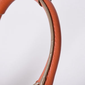 CHLOE Chloe Paddington handbag leather orange gold hardware leather good condition used 4a002096