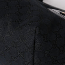画像をギャラリービューアに読み込む, 極美品 GUCCI グッチ GGキャンバスジョリートートバッグ ブラック パテントレザー ハンドバッグ 211976 ゴールド金具 中古 4a002065