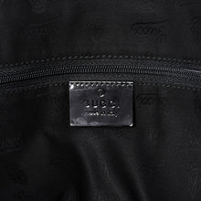 画像をギャラリービューアに読み込む, 極美品 GUCCI グッチ GGキャンバスジョリートートバッグ ブラック パテントレザー ハンドバッグ 211976 ゴールド金具 中古 4a002065