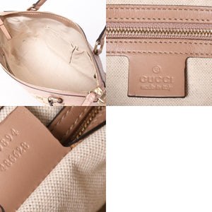 GUCCI グッチ GGキャンバス 2WAY バッグ ショルダーバッグ ハンドバッグ ピンク ブラウン 269894 美品 中古 4a002062