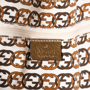 Very good condition GUCCI Gucci tote bag handbag 163305 Made in Italy GG canvas leather beige gold gold hardware used 4a002054