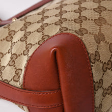画像をギャラリービューアに読み込む, 極美品 GUCCI グッチ GG柄 GGキャンバス 269878 トートバッグ ショルダーバッグ ベージュ オレンジ ゴールド金具 中古 4a002088