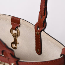 画像をギャラリービューアに読み込む, 極美品 GUCCI グッチ GG柄 GGキャンバス 269878 トートバッグ ショルダーバッグ ベージュ オレンジ ゴールド金具 中古 4a002088