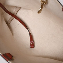 画像をギャラリービューアに読み込む, 極美品 GUCCI グッチ GG柄 GGキャンバス 269878 トートバッグ ショルダーバッグ ベージュ オレンジ ゴールド金具 中古 4a002088