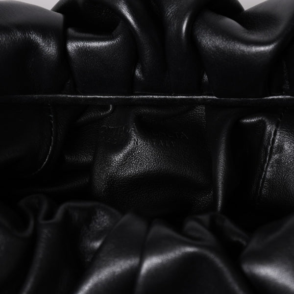 極美品 BOTTEGA VENETA ボッテガヴェネタ レザー ハンドバッグ ザ ショルダー ポーチ ハンドバッグ ブラック 610524 中古 4a002086