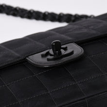Load image into Gallery viewer, 極美品 CHANEL シャネル ニュートラベルライン Sフラップ Wチェーンショルダーバッグ A15285 7番台 ココマーク チョコバー 中古 4a002412