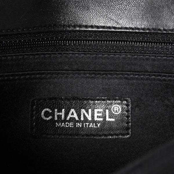 Very Good Condition CHANEL New Travel Line S Flap W Chain Shoulder Bag A15285 7th Series Coco Mark Chocolate Bar Used 4a002412