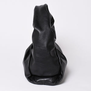 極美品 BOTTEGA VENETA ボッテガヴェネタ レザー ハンドバッグ ザ ショルダー ポーチ ハンドバッグ ブラック 610524 中古 4a002086