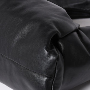 極美品 BOTTEGA VENETA ボッテガヴェネタ レザー ハンドバッグ ザ ショルダー ポーチ ハンドバッグ ブラック 610524 中古 4a002086