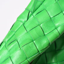 画像をギャラリービューアに読み込む, 極美品 BOTTEGAVENETA ボッテガヴェネタ MINI JODIE ミニ ジョディ ハンドバッグ 651876 イントレチャート グリーン 中古 4a002379