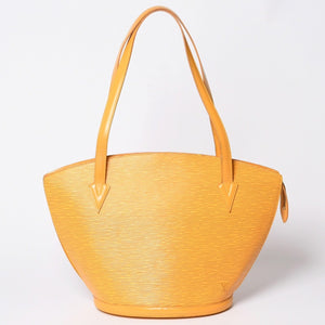 Very good condition LOUIS VUITTON Saint-Jacques handbag M52269 Epi leather yellow gold hardware used 4a002382