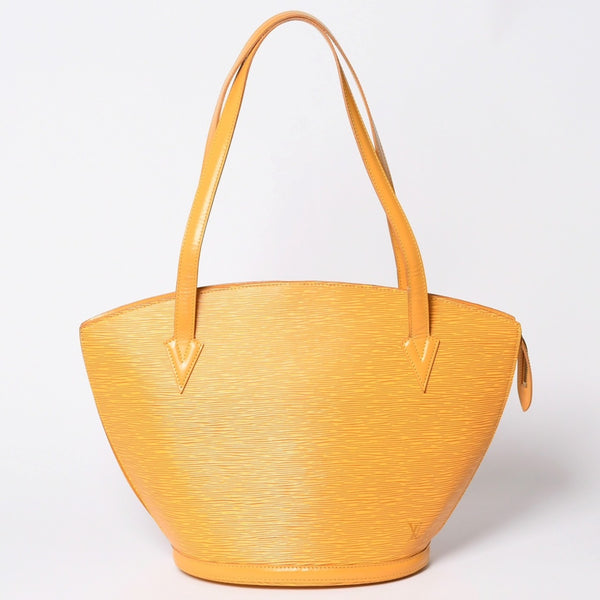 Very good condition LOUIS VUITTON Saint-Jacques handbag M52269 Epi leather yellow gold hardware used 4a002382