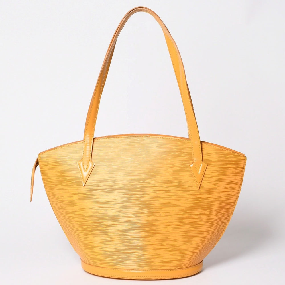 Very good condition LOUIS VUITTON Saint-Jacques handbag M52269 Epi leather yellow gold hardware used 4a002382
