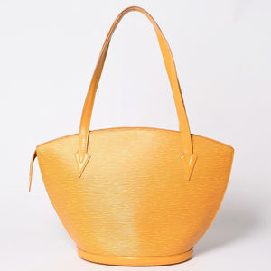 Very good condition LOUIS VUITTON Saint-Jacques handbag M52269 Epi leather yellow gold hardware used 4a002382