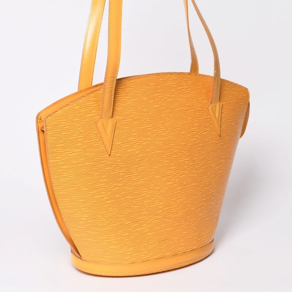 Very good condition LOUIS VUITTON Saint-Jacques handbag M52269 Epi leather yellow gold hardware used 4a002382
