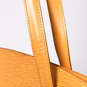Very good condition LOUIS VUITTON Saint-Jacques handbag M52269 Epi leather yellow gold hardware used 4a002382