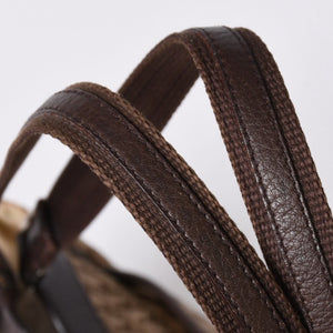 Christian Dior Trotter Canvas Street Chic Shoulder Bag Trotter Pattern Beige Brown 13-BM-0075 Monogram Good Condition Used 4a002101