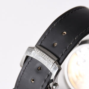 Very Good Condition PATEK PHILIPPE Patek Philippe Nautilus 5711G-001 Nautilus Black Dial SS Watch 2020 Guarantee Included Used 4a002318