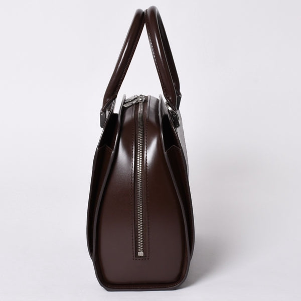 Very Good Condition LOUIS VUITTON Epi Pont Neuf Handbag M5205D Epi Leather Mocha Silver Hardware Used 4a002104