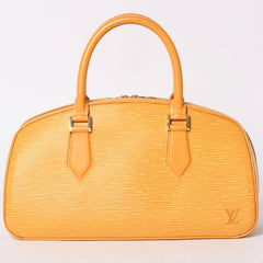 LOUIS VUITTON ルイヴィトン ジャスミン エピ ハンドバッグ M52089ゴールド金具 タッシリ イエロー 美品 中古 4a002103
