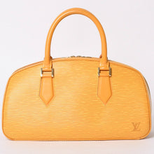 画像をギャラリービューアに読み込む, LOUIS VUITTON ルイヴィトン ジャスミン エピ ハンドバッグ M52089ゴールド金具 タッシリ イエロー 美品 中古 4a002103