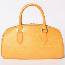 画像をギャラリービューアに読み込む, LOUIS VUITTON ルイヴィトン ジャスミン エピ ハンドバッグ M52089ゴールド金具 タッシリ イエロー 美品 中古 4a002103