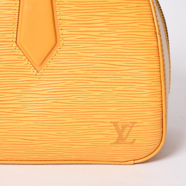 LOUIS VUITTON ルイヴィトン ジャスミン エピ ハンドバッグ M52089ゴールド金具 タッシリ イエロー 美品 中古 4a002103
