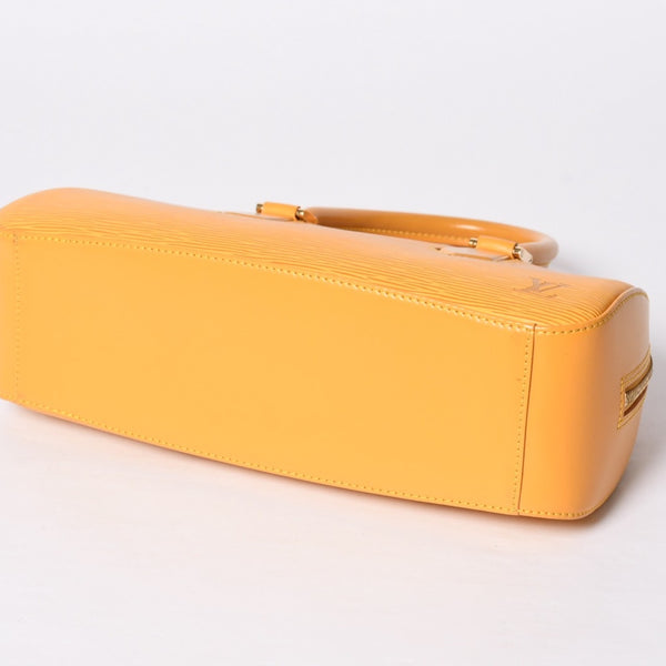 LOUIS VUITTON ルイヴィトン ジャスミン エピ ハンドバッグ M52089ゴールド金具 タッシリ イエロー 美品 中古 4a002103