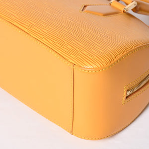 LOUIS VUITTON ルイヴィトン ジャスミン エピ ハンドバッグ M52089ゴールド金具 タッシリ イエロー 美品 中古 4a002103