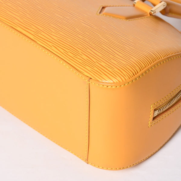 LOUIS VUITTON ルイヴィトン ジャスミン エピ ハンドバッグ M52089ゴールド金具 タッシリ イエロー 美品 中古 4a002103