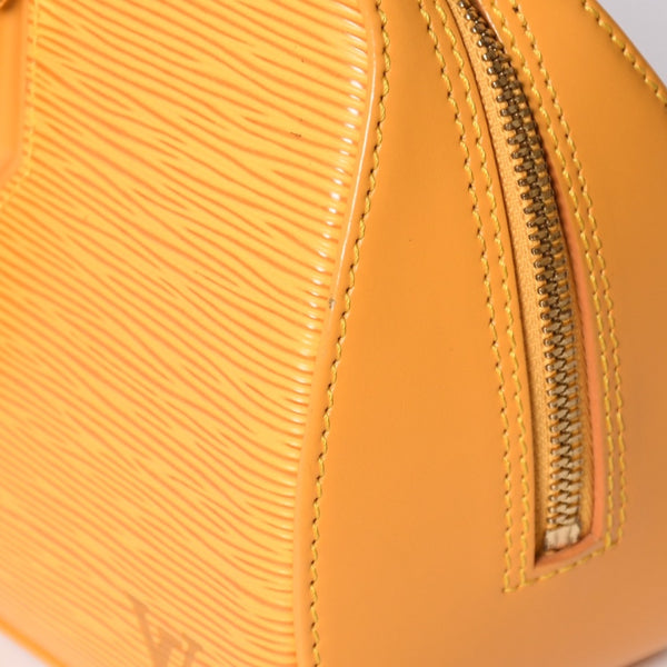 LOUIS VUITTON ルイヴィトン ジャスミン エピ ハンドバッグ M52089ゴールド金具 タッシリ イエロー 美品 中古 4a002103