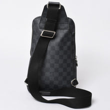 画像をギャラリービューアに読み込む, LOUIS VUITTON ルイヴィトン アヴェニュースリングバッグ ボディバッグ N40274 ダミエグラフィットキャンバス シルバー金具 中古 4a001737