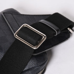 LOUIS VUITTON ルイヴィトン アヴェニュースリングバッグ ボディバッグ N40274 ダミエグラフィットキャンバス シルバー金具 中古 4a001737