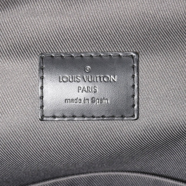 LOUIS VUITTON ルイヴィトン アヴェニュースリングバッグ ボディバッグ N40274 ダミエグラフィットキャンバス シルバー金具 中古 4a001737