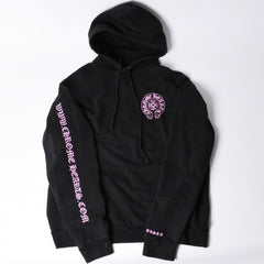 CHROME HEARTS Online Exclusive horse Shoe Hoodie Online Exclusive Black Pink Hoodie Parka Horseshoe Good Condition Used 4a002127