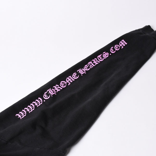CHROME HEARTS Online Exclusive horse Shoe Hoodie Online Exclusive Black Pink Hoodie Parka Horseshoe Good Condition Used 4a002127