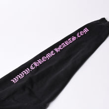 画像をギャラリービューアに読み込む, CHROME HEARTS クロムハーツ Online Exclusive horse Shoe Hoodie オンライン限定 ブラック ピンク フーディ パーカー ホースシュー 美品 中古 4a002127