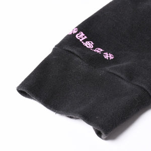 CHROME HEARTS Online Exclusive horse Shoe Hoodie Online Exclusive Black Pink Hoodie Parka Horseshoe Good Condition Used 4a002127