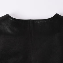 画像をギャラリービューアに読み込む, 極美品 CHROME HEARTS クロムハーツ ベストレザー ダガーZIP Black ブラック シルバー金具 中古 4a001950