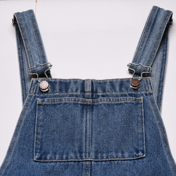 PRADA プラダ サロペット オーバーオール ICタグ サイズ36 2025SS イタリア製 コットン デニム ブラック 美品 中古 4a001965