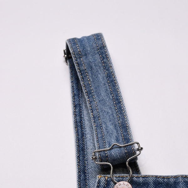 PRADA プラダ サロペット オーバーオール ICタグ サイズ36 2025SS イタリア製 コットン デニム ブラック 美品 中古 4a001965