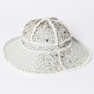 Very good condition LOUIS VUITTON Virgil Abloh Crystal bucket hat NX1220 MP2970 Super rare used 4a002122