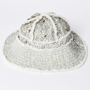 Very good condition LOUIS VUITTON Virgil Abloh Crystal bucket hat NX1220 MP2970 Super rare used 4a002122