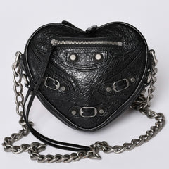 New and unused BALENCIAGA Le Cagole Heart Mini Bag Le Cagole Heart Mini Chain Shoulder Bag 722781 Used 4a001660