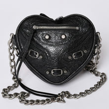 画像をギャラリービューアに読み込む, 新品未使用 BALENCIAGA バレンシアガ Le Cagole Heart Mini Bag ル カゴール ハート ミニチェーンショルダーバッグ 722781 中古 4a001660