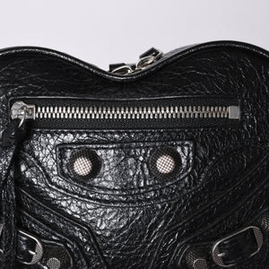 New and unused BALENCIAGA Le Cagole Heart Mini Bag Le Cagole Heart Mini Chain Shoulder Bag 722781 Used 4a001660