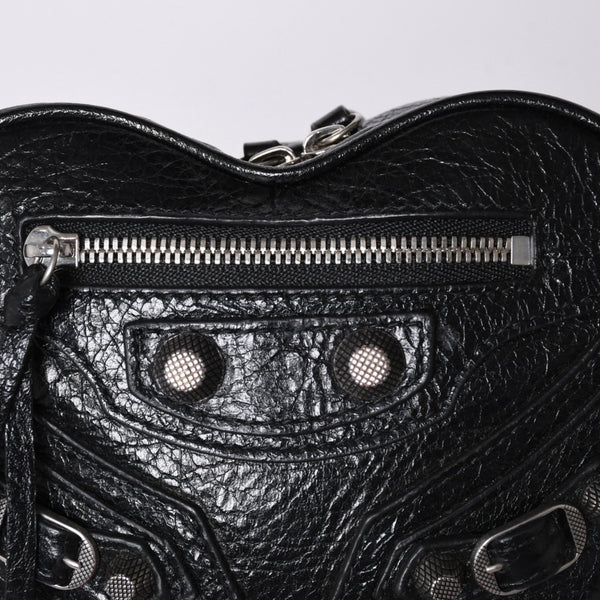 New and unused BALENCIAGA Le Cagole Heart Mini Bag Le Cagole Heart Mini Chain Shoulder Bag 722781 Used 4a001660