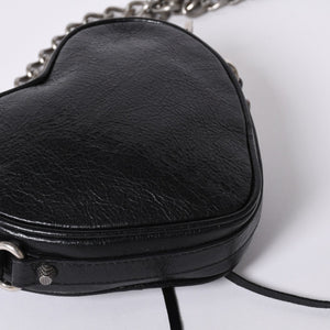 New and unused BALENCIAGA Le Cagole Heart Mini Bag Le Cagole Heart Mini Chain Shoulder Bag 722781 Used 4a001660